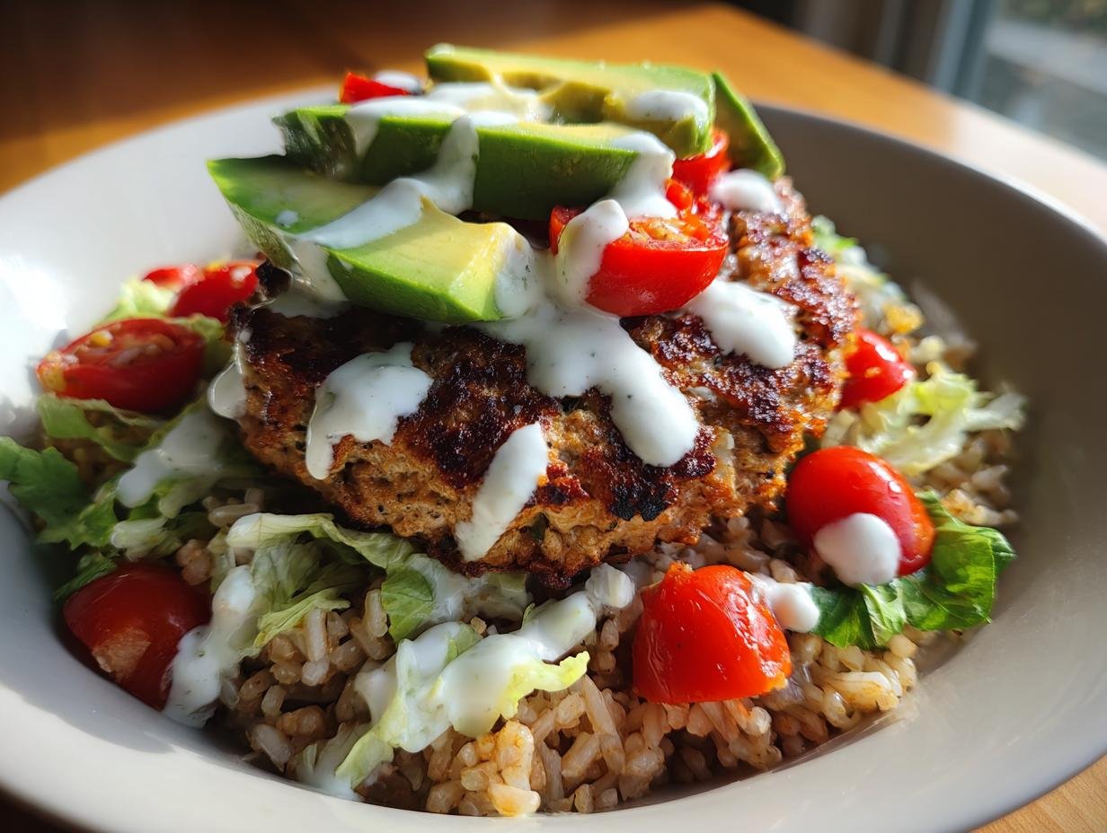 30g-Protein Turkey Burger Bowls That Fuel You Right
