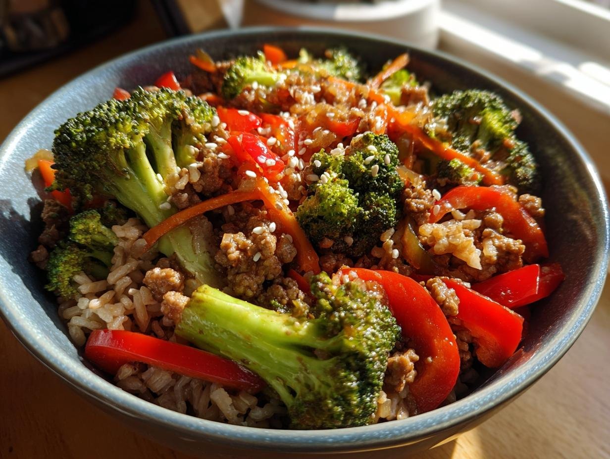 35g Protein Turkey Stir Fry Bowls – Quick & Delicious Fix