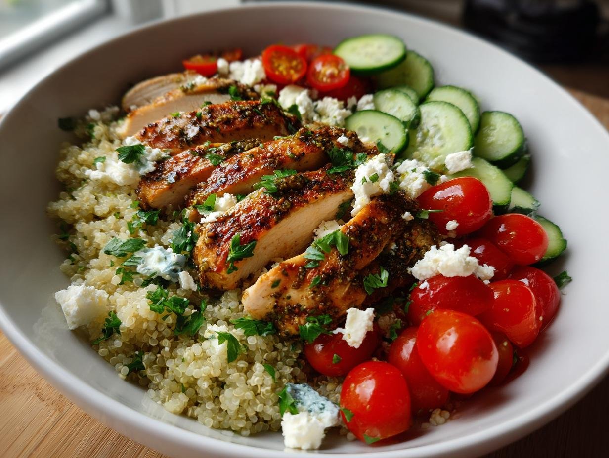 40g Protein Zaatar Chicken Bowl You’ll Crave Daily