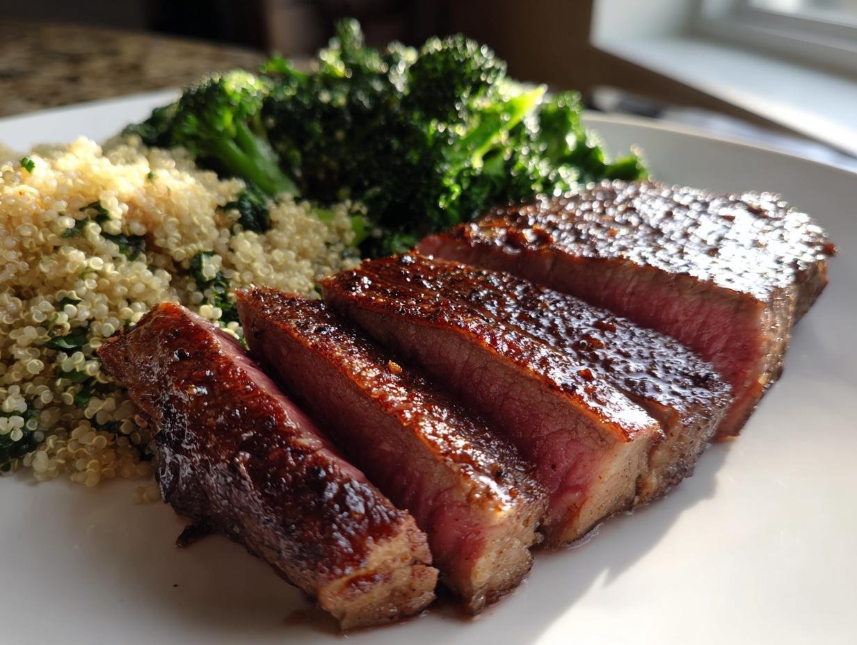 High-Protein Steak & Quinoa Meal with 45g Protein