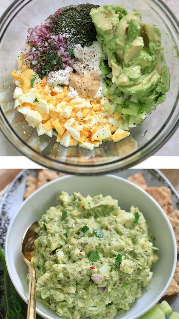 Herby Avocado Egg Salad