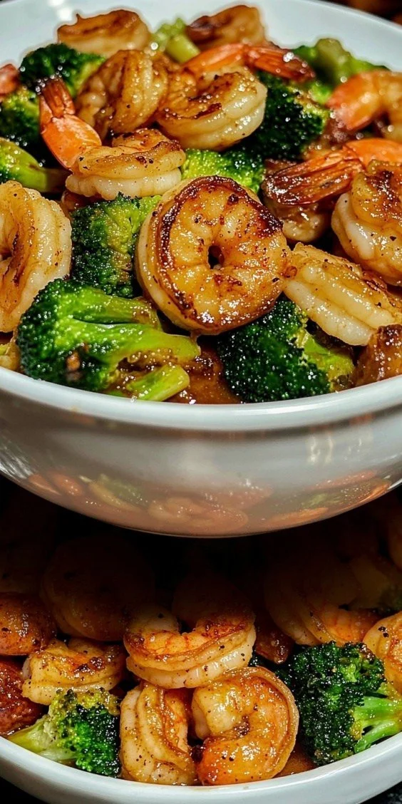 High Protein Honey Garlic Shrimp