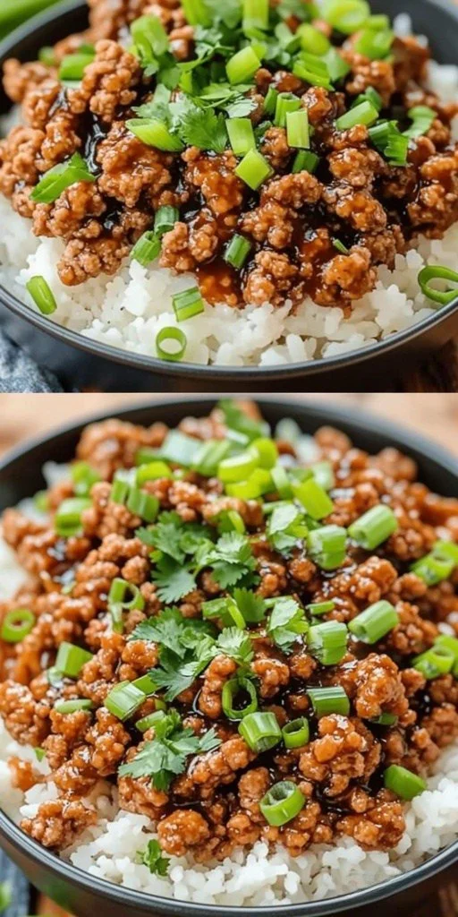 Sweet and Savory Honey Garlic Ground Turkey Recipe in 25 Minutes