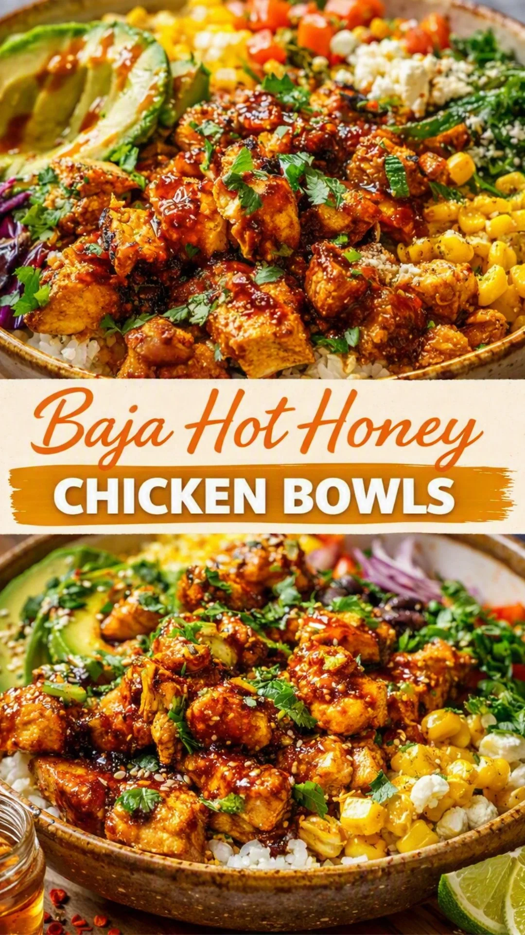 Baja Hot Honey Chicken Bowls